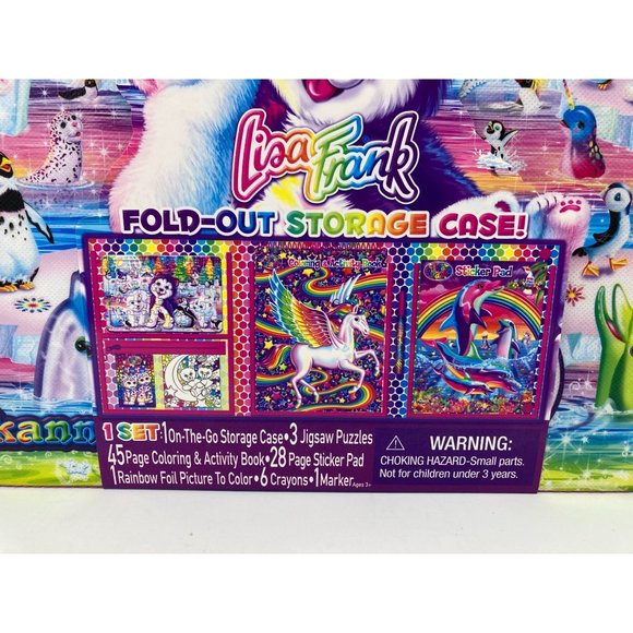 Lisa Frank | Toys | Lisa Frank Coloring Activity Set With Storage Case ...